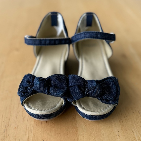 Vintage Toddler Dress, Denim Shirt, Shoes and Checked Shirt - Picture 9 of 11